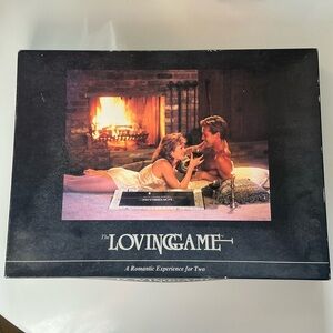 Vtg 1987 The Loving Game Adult Novelty Board Game Complete Valentines Romance